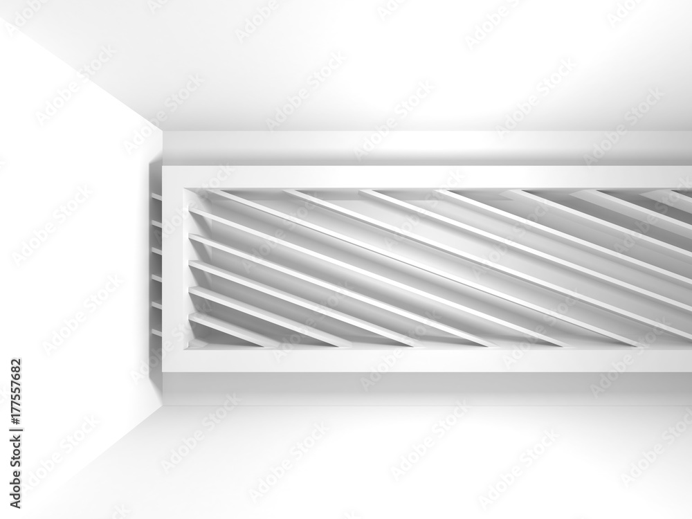 Futuristic White Architecture Design Background Futuristic White Architecture Design Background