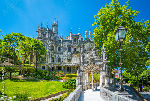Quinta da Regaleira in Sintra, Portugal photo
