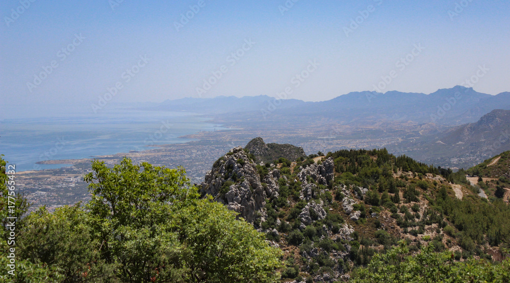 View from Saint Hilarion
