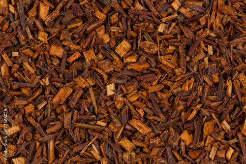 Heap of dry rooibos tea