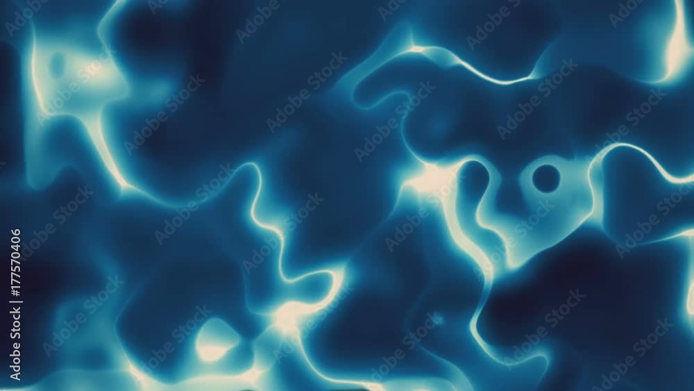 Retro Water Abstract Background Loop