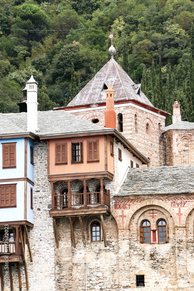 Monastery Dochiariou on Mount Athos