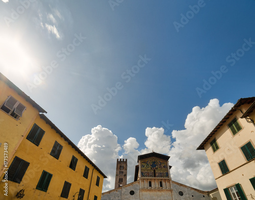 ancient buildings of Lucca