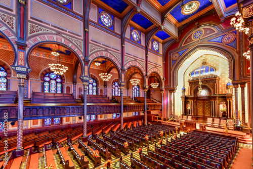 Obraz na plátně Central Synagogue - New York City