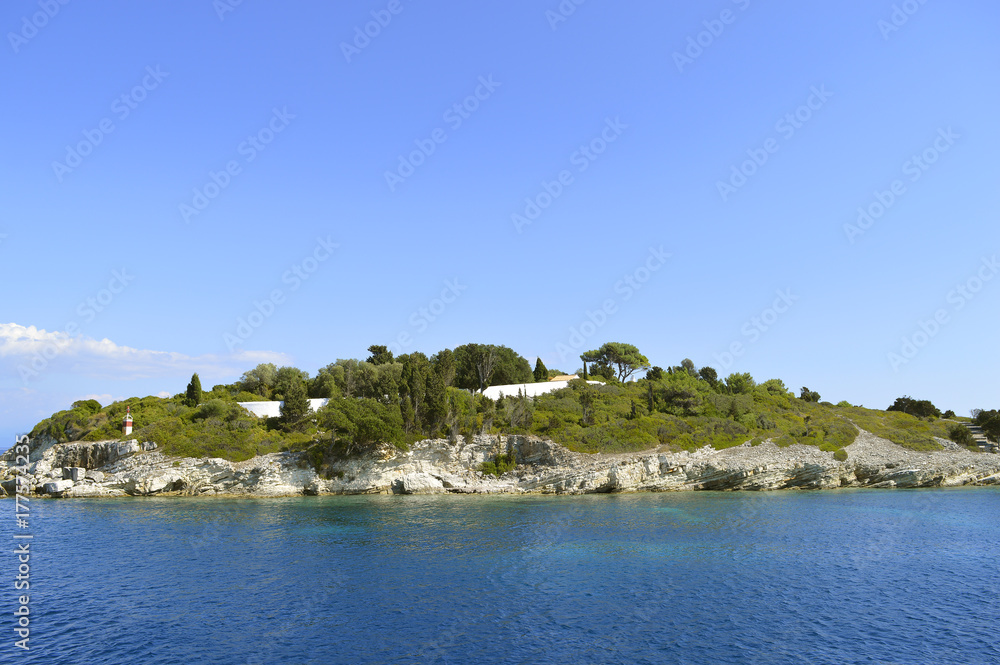 Antipaxos a Greek island in the Ionian sea
