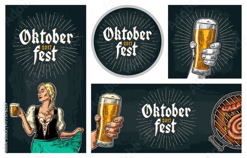 Beer tap. Vintage vector engraving illustration for web, poster, invitation to beer party.