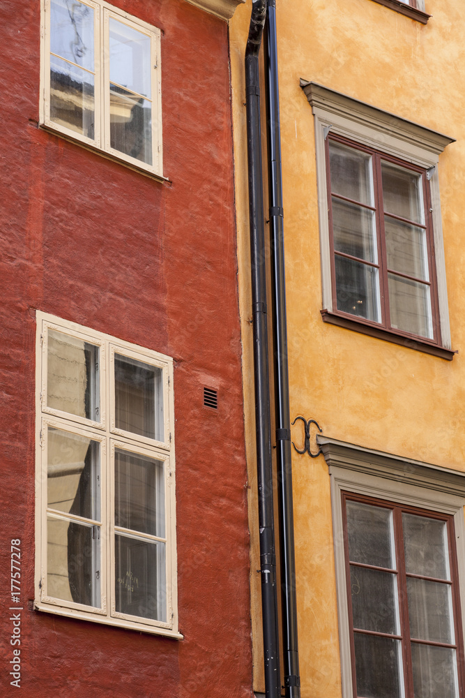 Old town facade, Stockholm