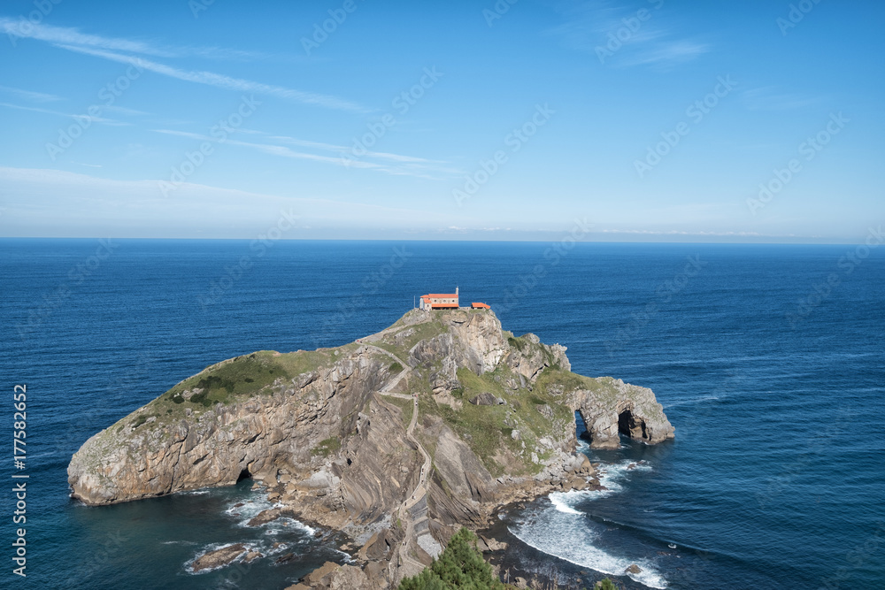 Gaztelugatxe island. Biscay, Basque Country (Spain)