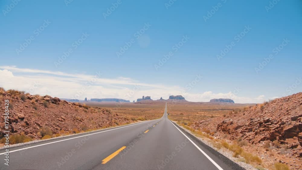 Monument Valley View From A Car Monument Valley View From A Car