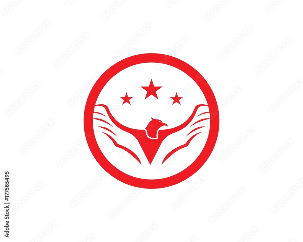 Falcon Eagle Bird Logo Template Falcon Eagle Bird Logo Template
