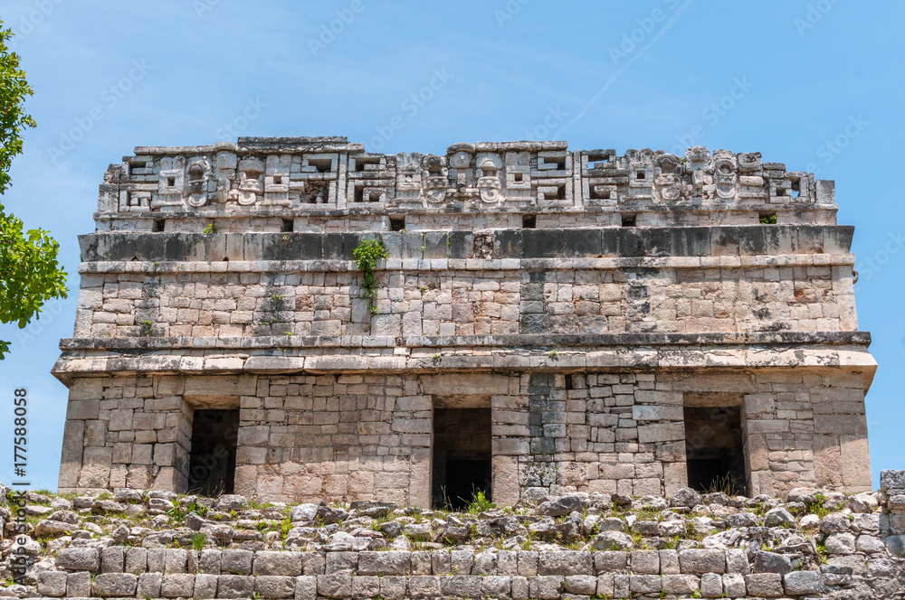 Ancient Mayan Ruins at Chichen Itza, Yucatan, Mexico