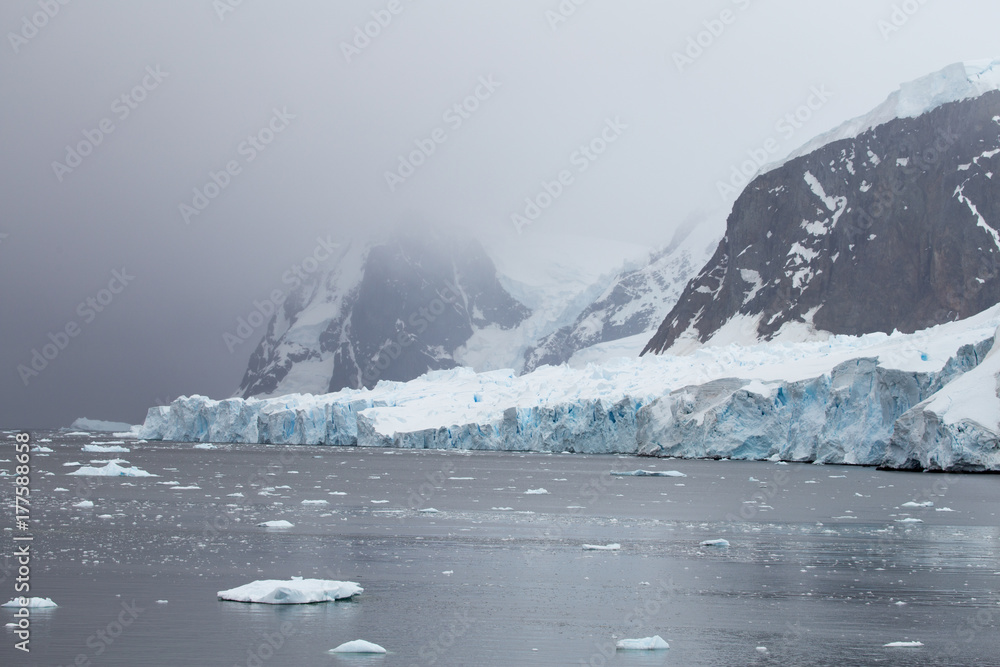 Glaciers, Neko Harbour, Antartic Peninsula, Antarctic