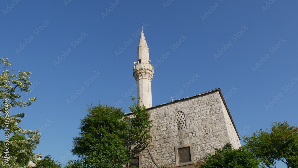Moschea e minareto a Mostar Moschea e minareto a Mostar