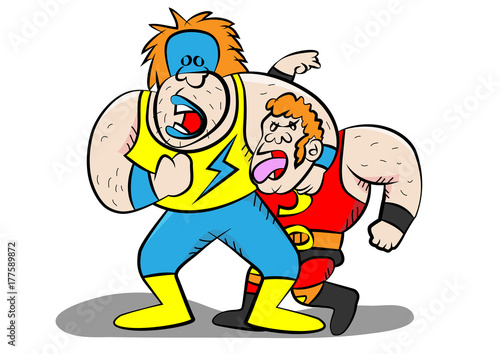 funny wrestling characters