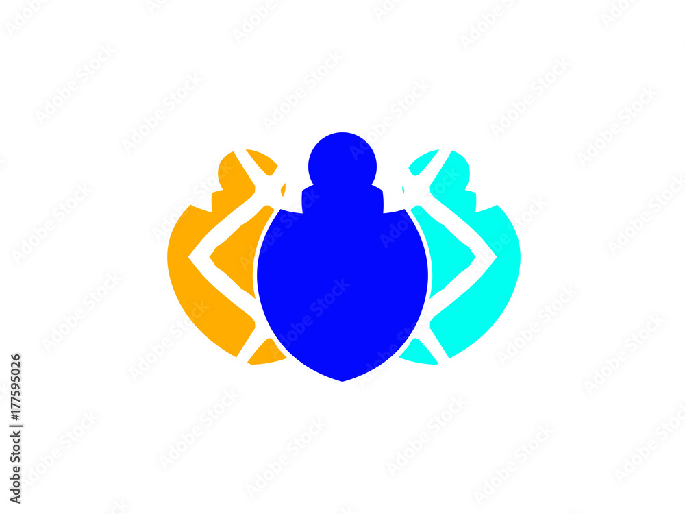 Symbol for security and protection Symbol for security and protection