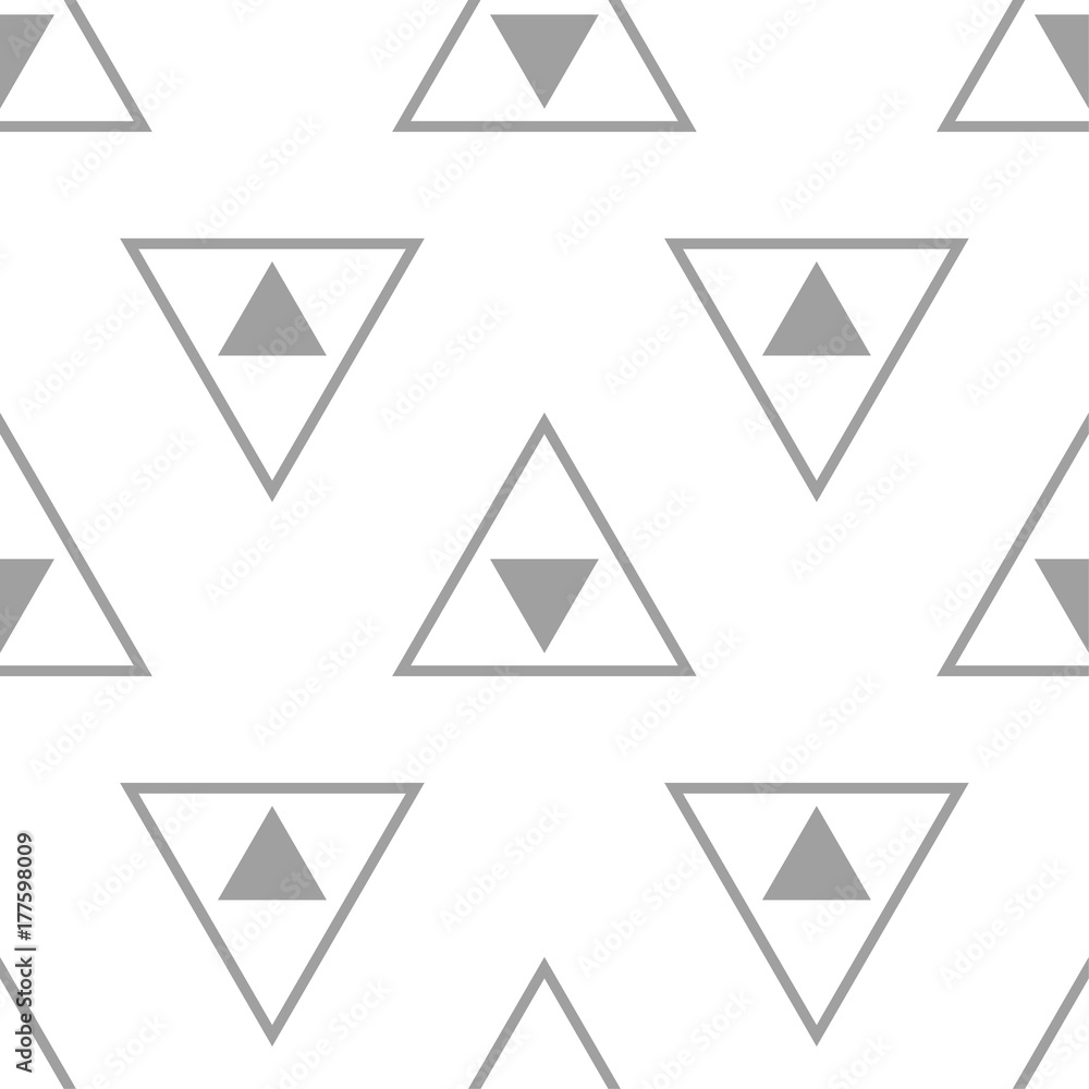 Light gray geometric seamless pattern Light gray geometric seamless pattern
