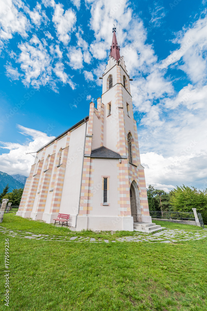 Mariahilf church in Motz, Austria