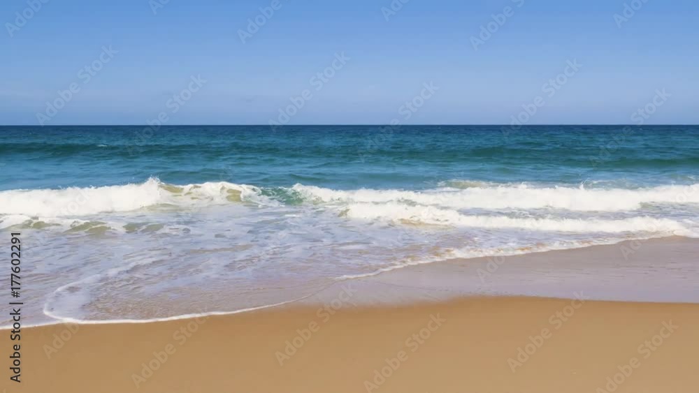 Waves of the sea, beautiful beaches, crystal clear water and the sky are at Karon beach. Phuket, Thailand country. Waves of the sea, beautiful beaches, crystal clear water and the sky are at Karon beach. Phuket, Thailand country.