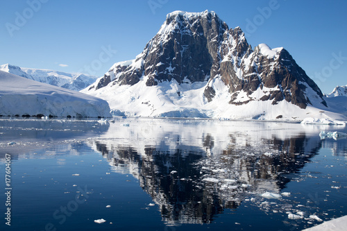 Antarctic Peninsula Landscape.  photo