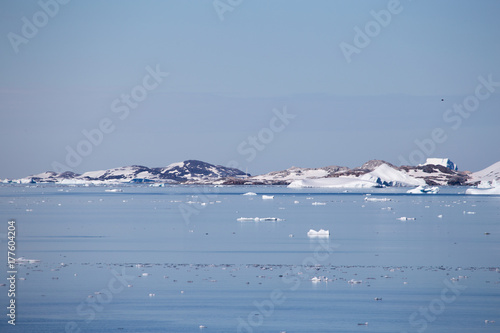 Antarctic Peninsula Landscape. 