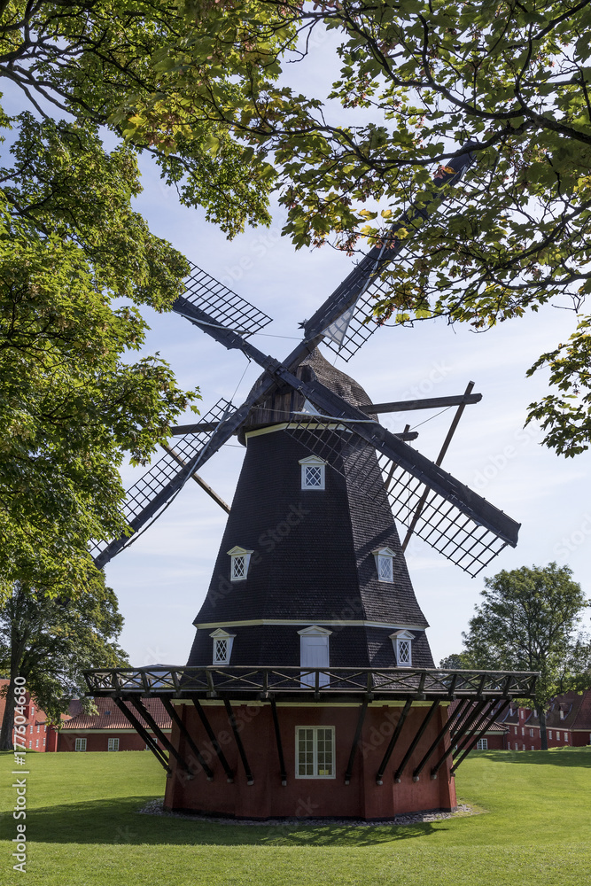 Windmill in the Kastellet - Copenhagen - Denmark