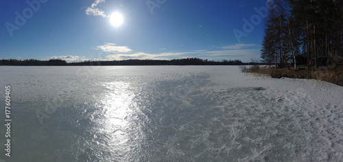 Finnish winter scenery 14 photo