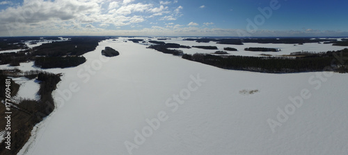 Finnish winter scenery 3 photo