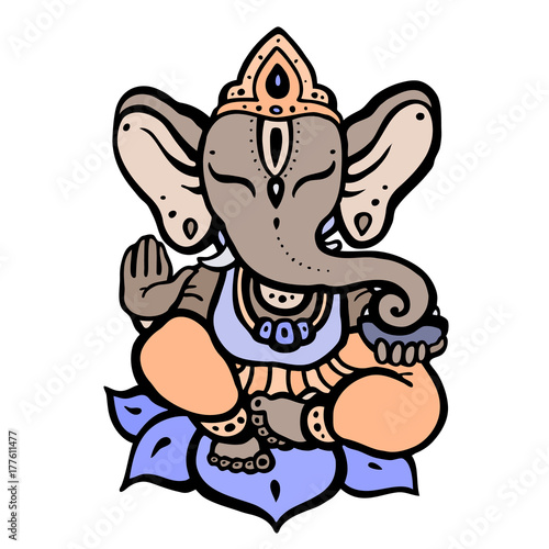 Hindu God Ganesha
