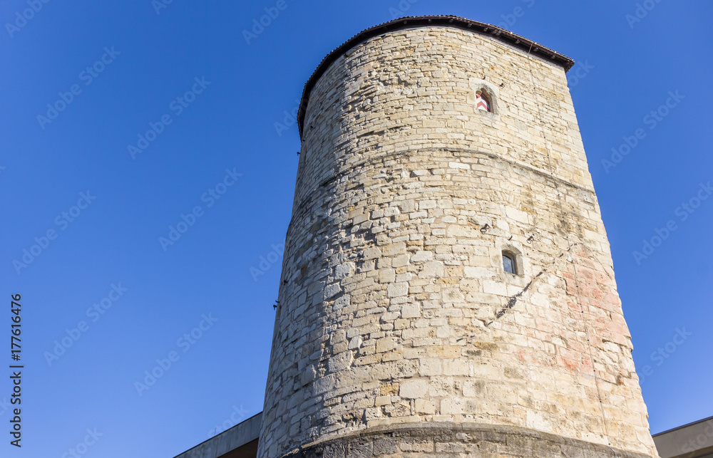 Medieval defense tower Beginenturm in Hannover