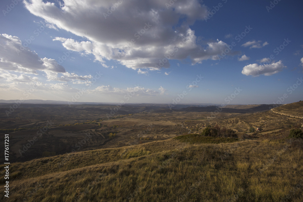 Fototapeta premium Spanish Landscape, picture take in Aragon