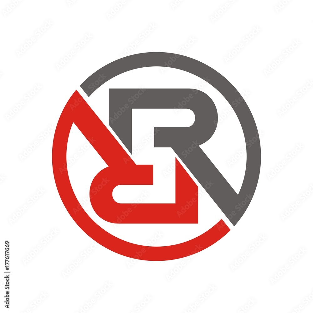 RS logo initial letter design template vector RS logo initial letter design template vector