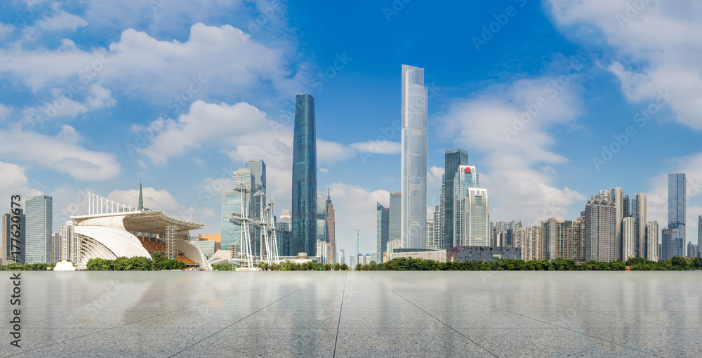 Guangzhou City Architecture Landscape