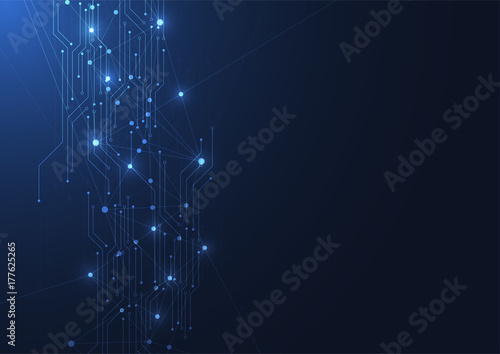 Internet connection, abstract sense of science and technology graphic design. Vector illustration