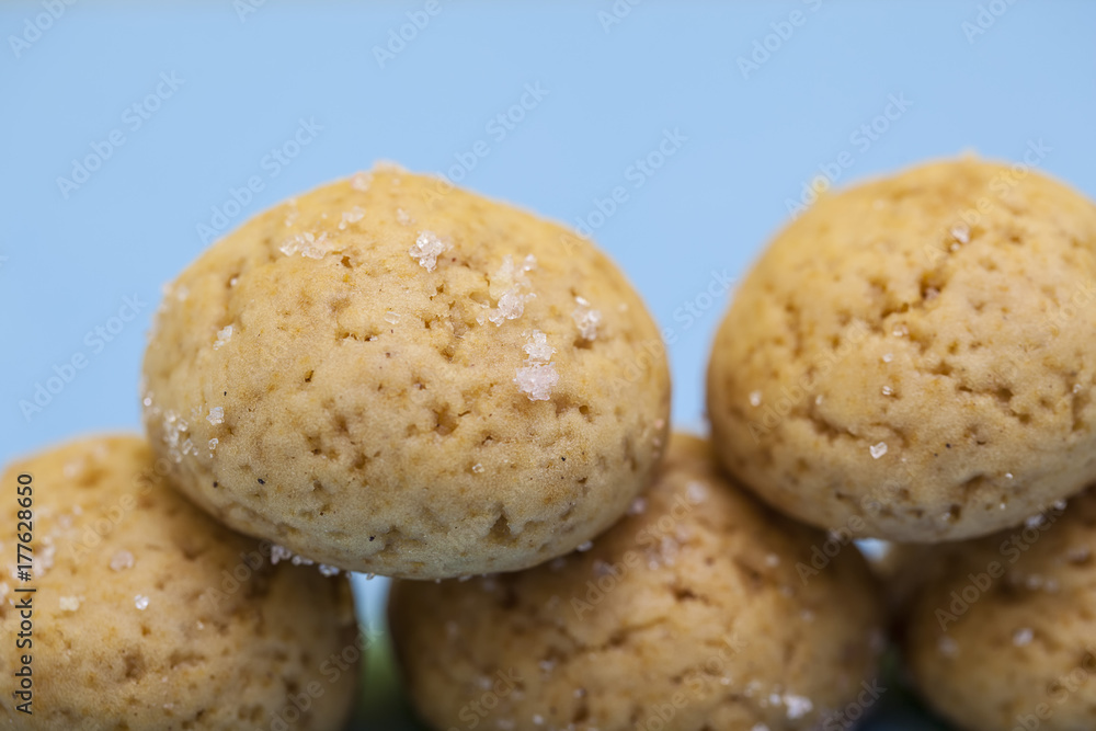 sugar cookies background 