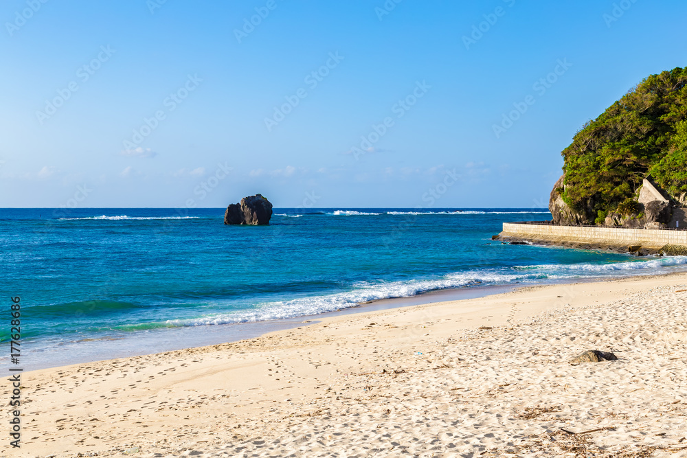 Obraz premium Coast (Ohama Coast). I shot in Amami Oshima Kagoshima Prefecture Japan.