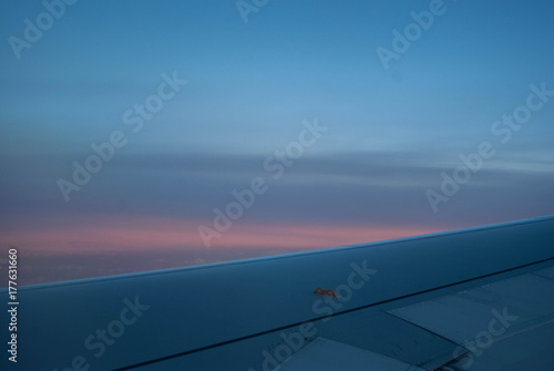 Wing. Sunset. © Svetlana