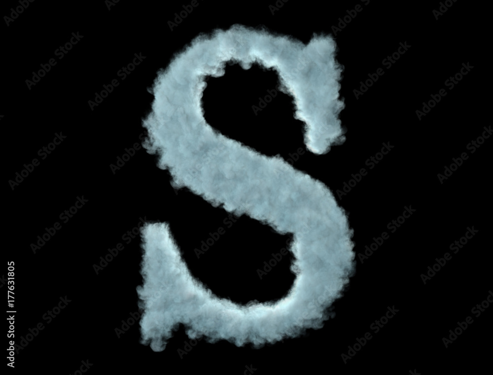 S made of clouds