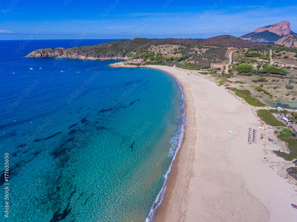 Strand von Arone an der Westküste von Korsika