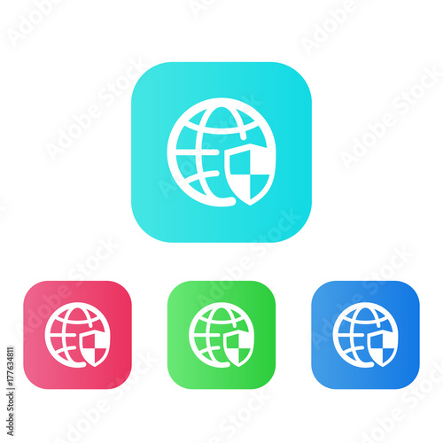 Four Colors - Flat App Icons