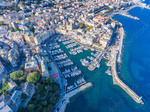 Bastia an der Ostküste von Korsika im Departement Haute-Corse