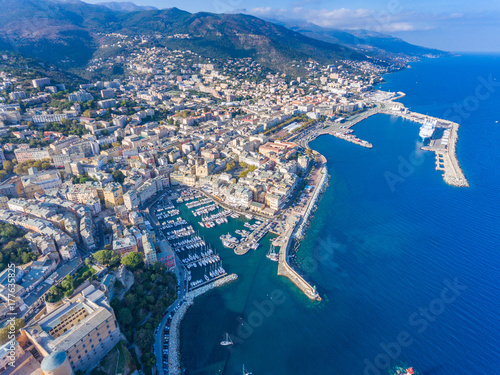 Bastia an der Ostküste von Korsika im Departement Haute-Corse