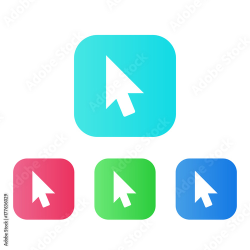 Four Colors - Flat App Icons Free Download Four Colors - Flat App Icons - GFXLoad