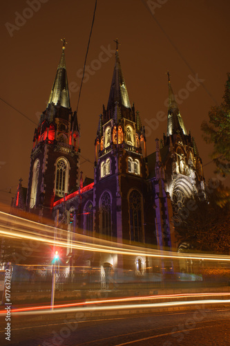 Church of Sts. Olha and Elizabeth in Lviv, Ukraine