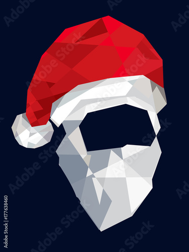santa claus cubic style