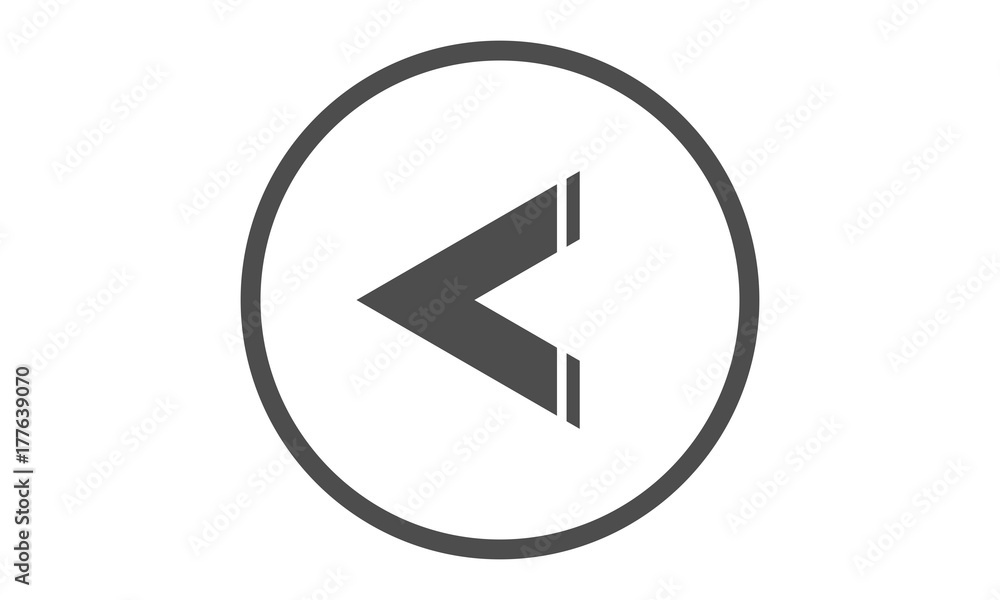 Left Arrow Website Element Sign or Icon Design For UI, UX, interface, banner, info graphic Left Arrow Website Element Sign or Icon Design For UI, UX, interface, banner, info graphic