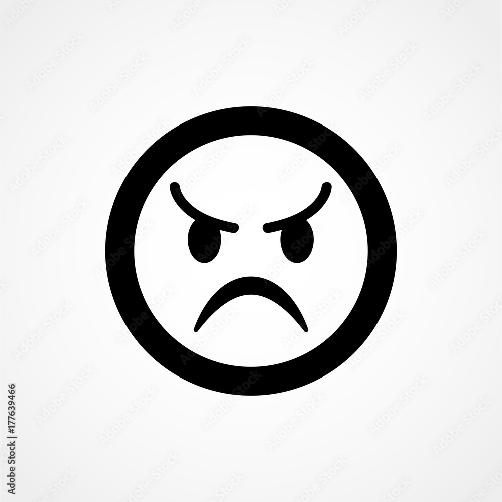 Emotion icon suitable for info graphics, websites and print media and interfaces. Line vector icon. Emotion icon suitable for info graphics, websites and print media and interfaces. Line vector icon.