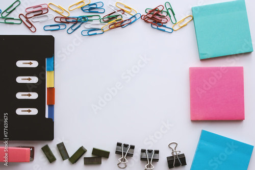 Frame of office stationary ...