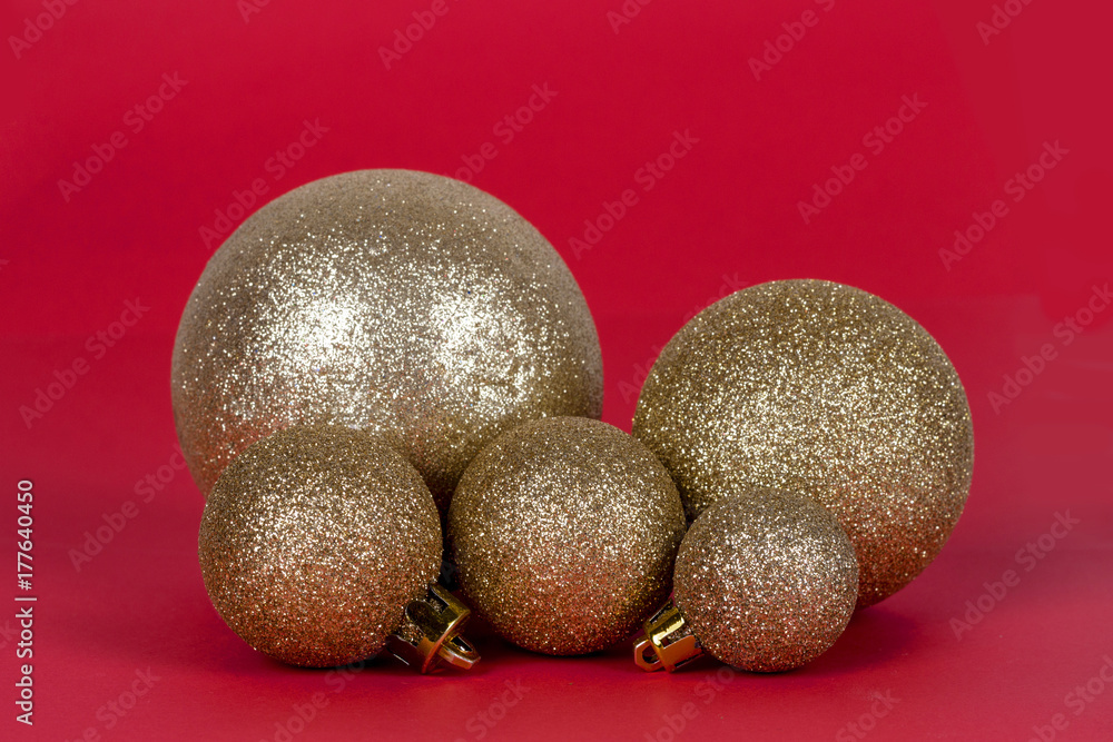 Festive glitter: christmas decoration bauble in seasonal winter holidays Festive glitter: christmas decoration bauble in seasonal winter holidays