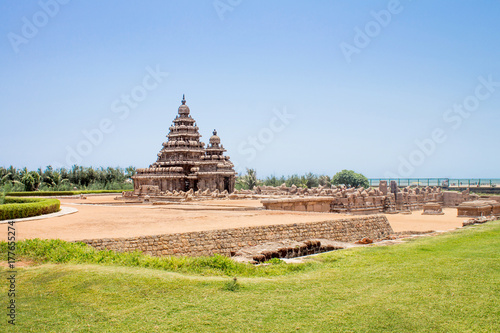 Quadro em tela Shore temple at Mahabalipuram, Tamil Nadu, India