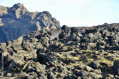 アイスランド　ウエストマン諸島　ヘイマイエイ島　スルスエイ島　世界遺産　火山　氷河　冬 iceland island winter vestmannaeyjar islands heimaey world heritage volcano glacier winter photo